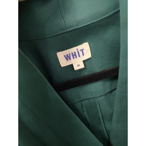 Whit Green Penny Jumpsuit Belt $450 Garmentory Structured Well Made - Picture 11 of 13